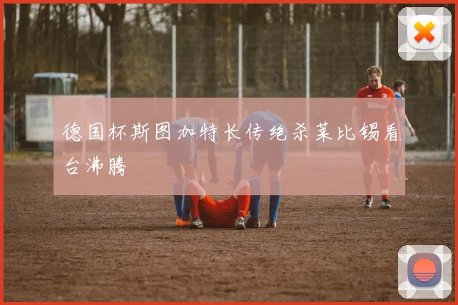 德国杯斯图加特长传绝杀莱比锡看台沸腾